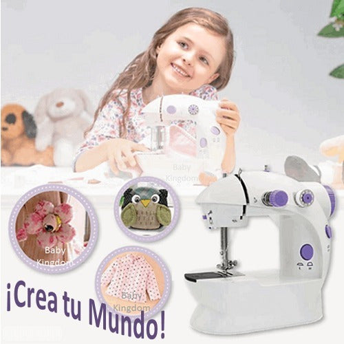 Mini Sewing Machine Maquina De Coser Recta Para Niños A Pedal Nueva Kit Costura 1