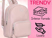 Women's Anti-Theft Faux Leather Backpack Purse with Detachable Keychain - Urban Travel Excellent Quality 6