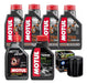 Kit Troca De Óleo Harley Fat Bob 18/20 Motul 7100 - Hf171b 0