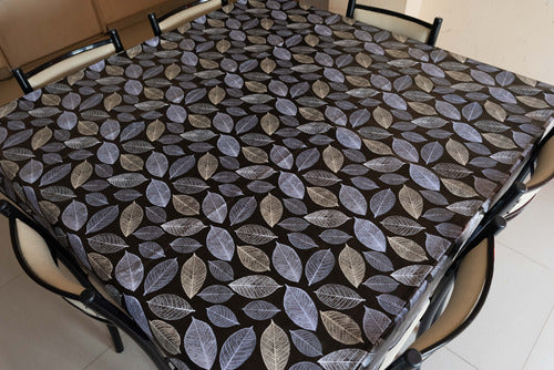 Alice_hogar Eco Leather Tablecloth - For Square Table 1