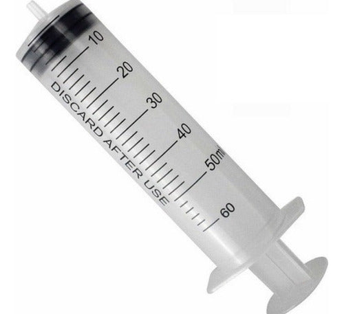 Sterile 60ml Disposable Syringe Pack of 25 - New 0