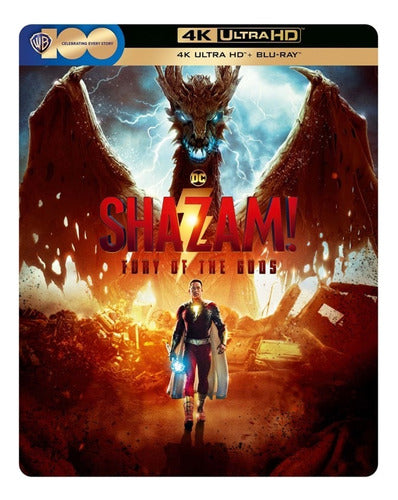 Warner 4K Ultra HD + Blu-ray Shazam Fury Of The Gods / Steelbook 0