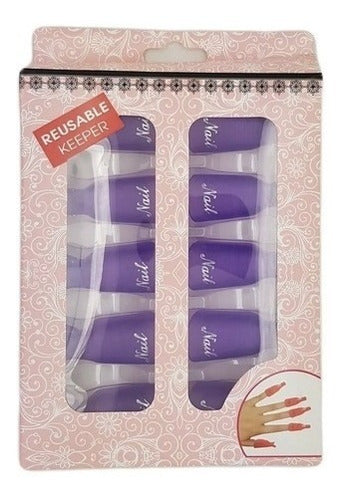 Xúlu Semi-Permanent Nail Polish Remover 250ml + Clips 2