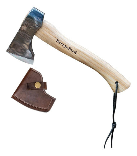 Berry & Bird Camping Axe, Hacha De Hacha Pequeña De 12.5 Con 0