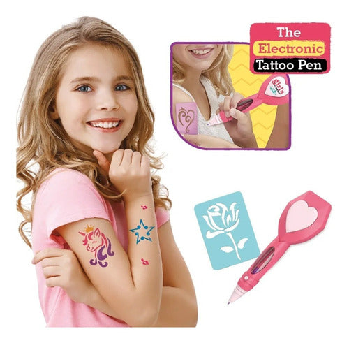 Girl's Creator Electronic Tattoo Art Pen Set Palermo Z Norte 3