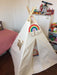 Carpa Tipi Indios Montessori Completa! Piso Ventana Y Funda 4