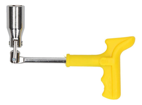 Universal 21mm Spark Plug Socket Wrench (Plastic Handle) 0