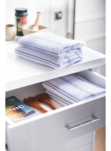 LUJAIM Premium Kitchen Towels, Large (20x30) Toa 4