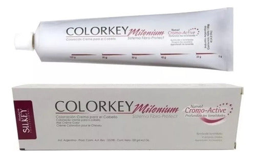 Silkey Milenium Professional Hair Color 120grs X12u 0