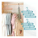 Generic Multiple Organizer Hanger Saves 9 Closet Spaces 1