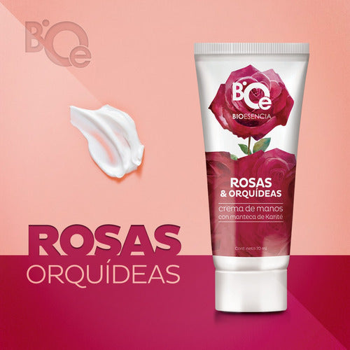 Shea Butter Roses & Orchids Hand Cream by Bioesencia 1