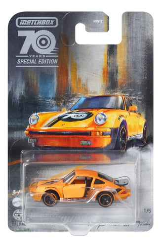 Matchbox - Vehículo Partes Móviles Porsche 911 - Hmv12 0