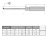 Utoolmart Torx Destornillator, Star Destornillator T6 3