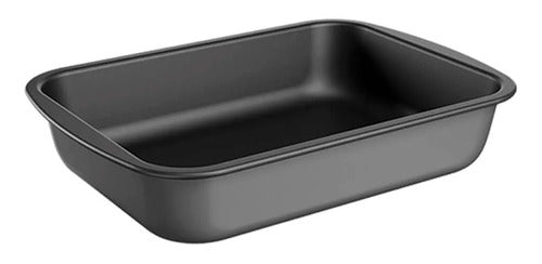 Brinox Bakeware Set Rectangular Baking Tray + Pizza Mold - Rex 1