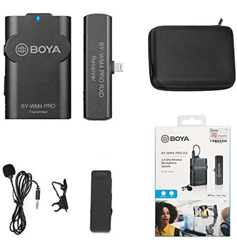 Boya WM4 PRO-K3 Wireless Microphone System 0