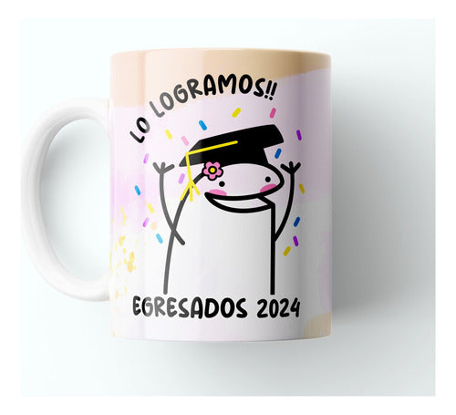 Plantillas Tazas Flork Egresados Sublimar Graduación #12 0