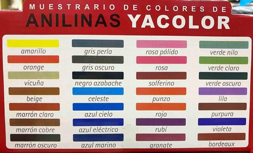 YACOLOR Cold or Hot Dye Aniline 30 Grams - Batik 3