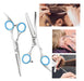 Beautifull Regalos Set of 2 Professional Hair Cutting Scissors: Straight Razor-edge & Thinning 0