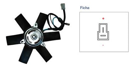 Electroventilador Fiat Duna Weekend - 1.7 D Diesel 1991 Al 1 0