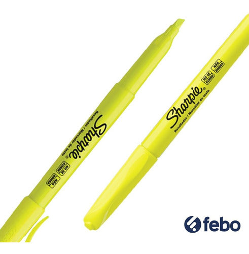 Sharpie Yellow Highlighter Febo 1