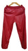 STRIVEN Red Faux Leather Straight Pants Size 4 0