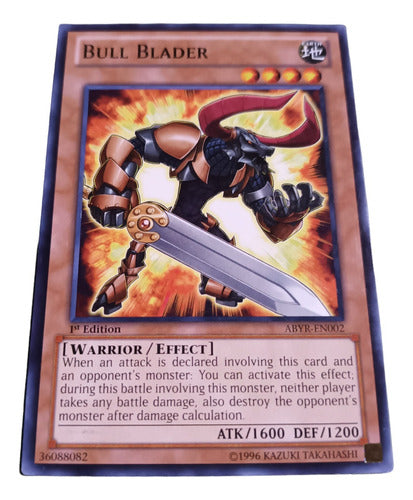 Carta De Yu Gi Oh - Bull Blader / Toro Blader 0