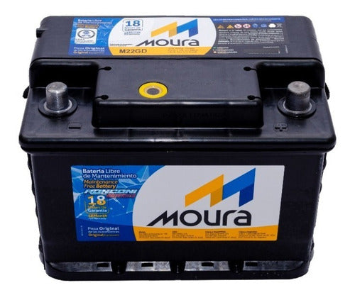 Moura 12x65 Reinforced Battery for Renault Logan GNC 2