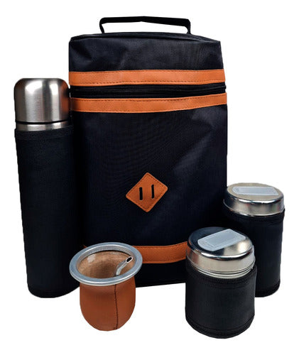 Mona Felisa Urban Mate Bag Set with Bullet Thermos 0