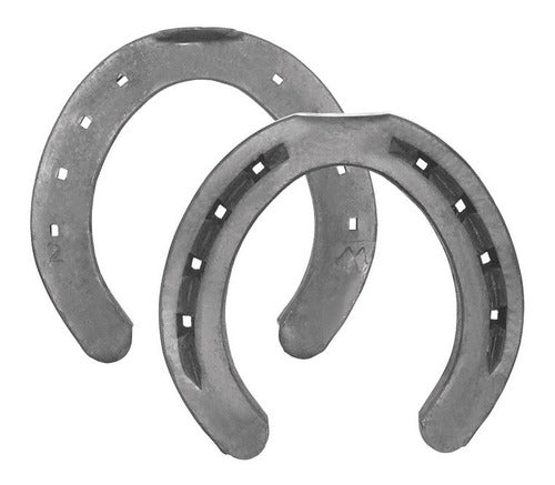 Mustad Heavy Duty Horseshoe with Clip No. 1 2