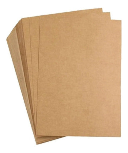 Papel Kraft  A4 297 X 210 Mm 80gr 50 Hojas Compras Click 0