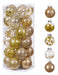 Bestwish 30 Bolas De Navidad Ornamentos, 2.362in/2.36 Pulgad 0