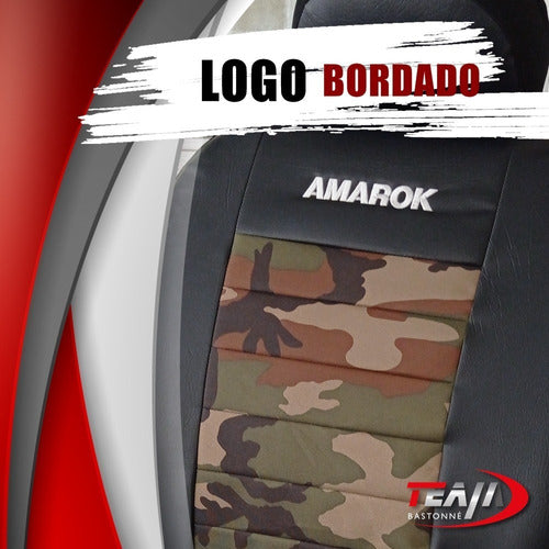 Team Funda Cubre Asiento Acolchado Camuflada Ranger 12/- Base 1