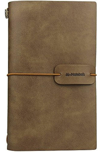 Ai-natebok Travel Diary Small Notebook 7 X 5 Vintage Retro 0