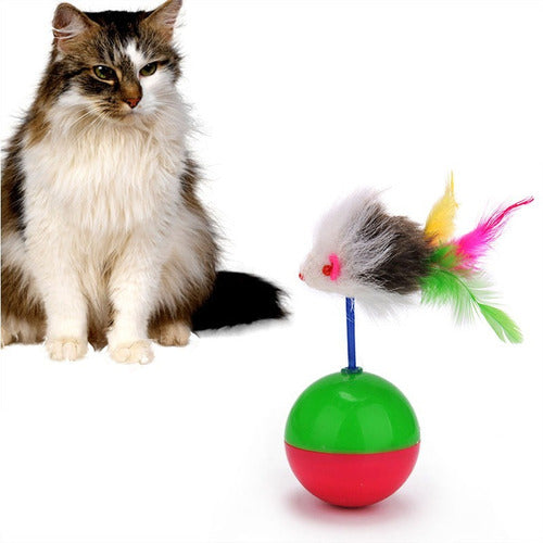 Interactive Toy Ball for Cats Mouse Ball Tumbler 8