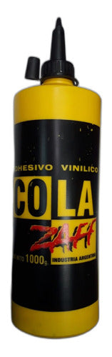 Zaff Adhesive Cola Vinilica X 1000 Gr Zona C/pico + Lija De Regalo 0