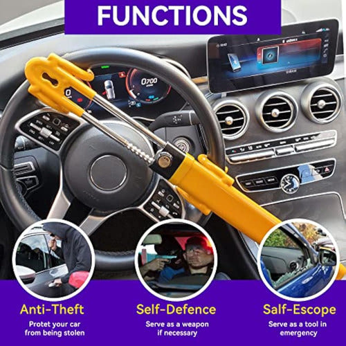 Esploratori Car Steering Wheel Lock Anti-theft 1