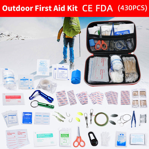 Kit Primeiros Socorros Para Bolsa, Mochilas, Camping, Carro 3