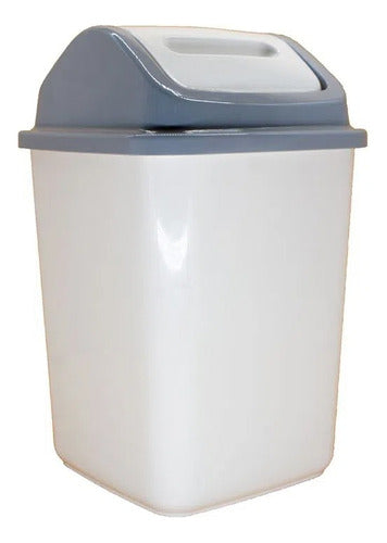 Distribuidora DYG Large Trash Can with Swing Lid 18 Liters 0