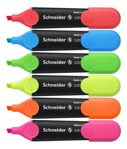 Schneider Job Highlighter Set Made in Germany - 10 Colors 0