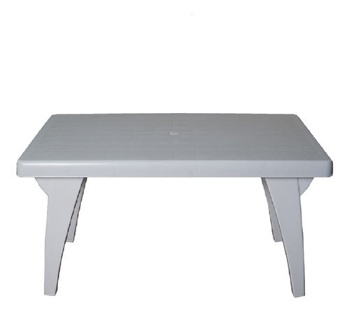 Mascardi Rectangular Reinforced Nesting Table in White 0