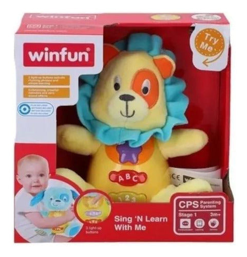 Winfun Interactive Plush Lion 0