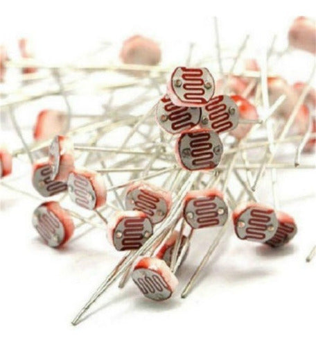 30pcs Fotoresistor Ldr Cds 5mm Light-dependent Resistor Sens 0