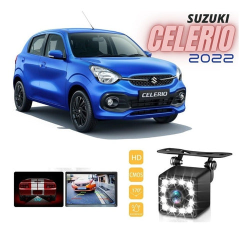 Camara Reversa Para Suzuki Celerio 2022 2023 Instalada 0