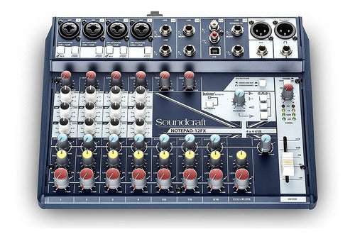 Soundcraft Notepad 12FX Mixing Console 0