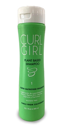 Curl Girl Plant Based Nutrition Shampoo 300ml Vegan 0