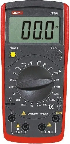 Capacimetro Digital Resistencia Diodo Uni-t Ut601 Tester 0