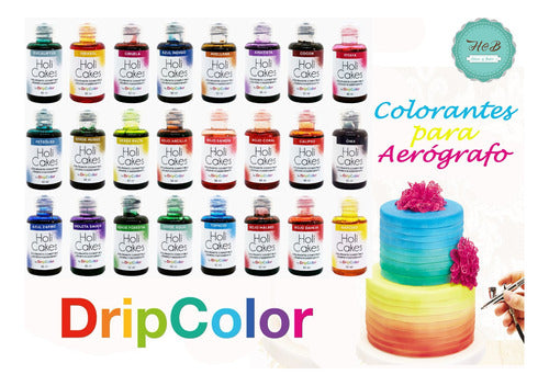 DripColor Dahlia Red Liquid Food Colorant 2