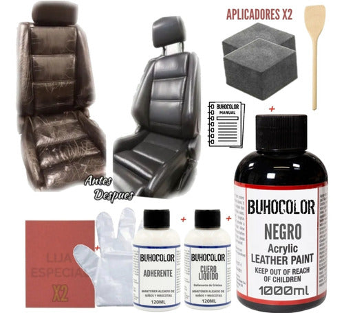 Dr Leather Repair Kit for 5 Armchairs - Buhocolor 1