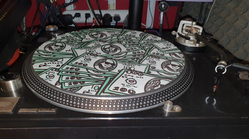 Dolar Comic Slipmat Paño Latex Djproaudio Lo Mejor 7