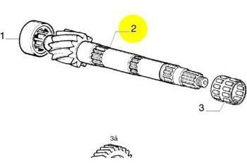 Arbol Secundario Fiat Uno/etc. 1